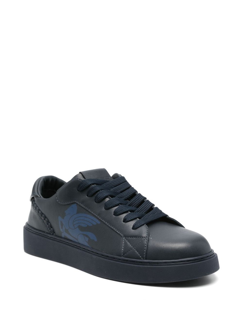 Etro leather low-top sneakers outlook