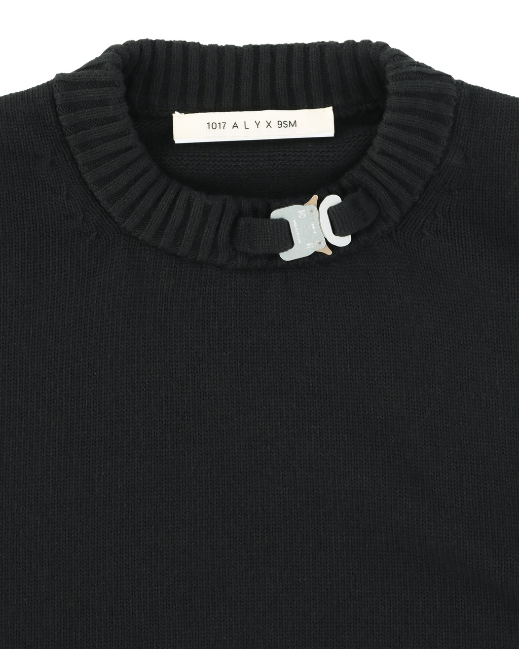 BUCKLE COLLAR CREWNECK - 6