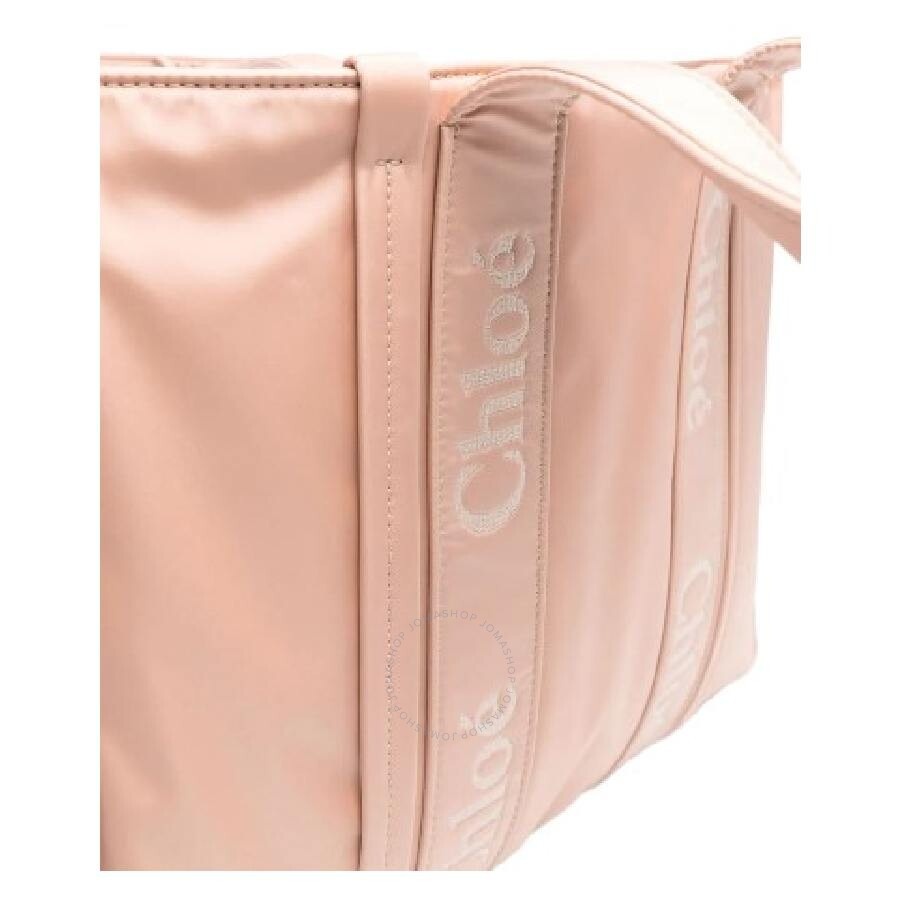 Chloe Woody Logo Large Tote - 4