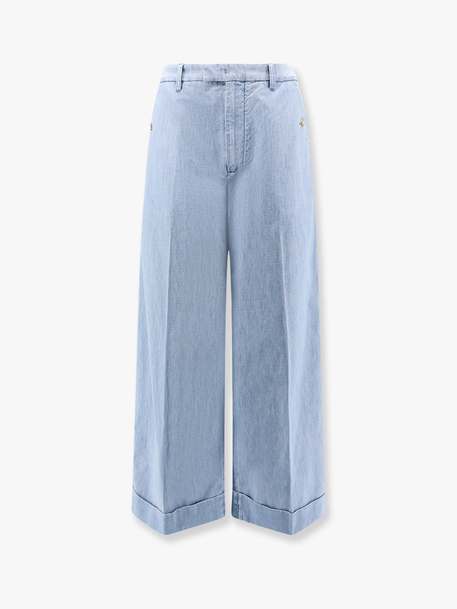 Valentino Jeans With Logoed Metal Buttons - 1