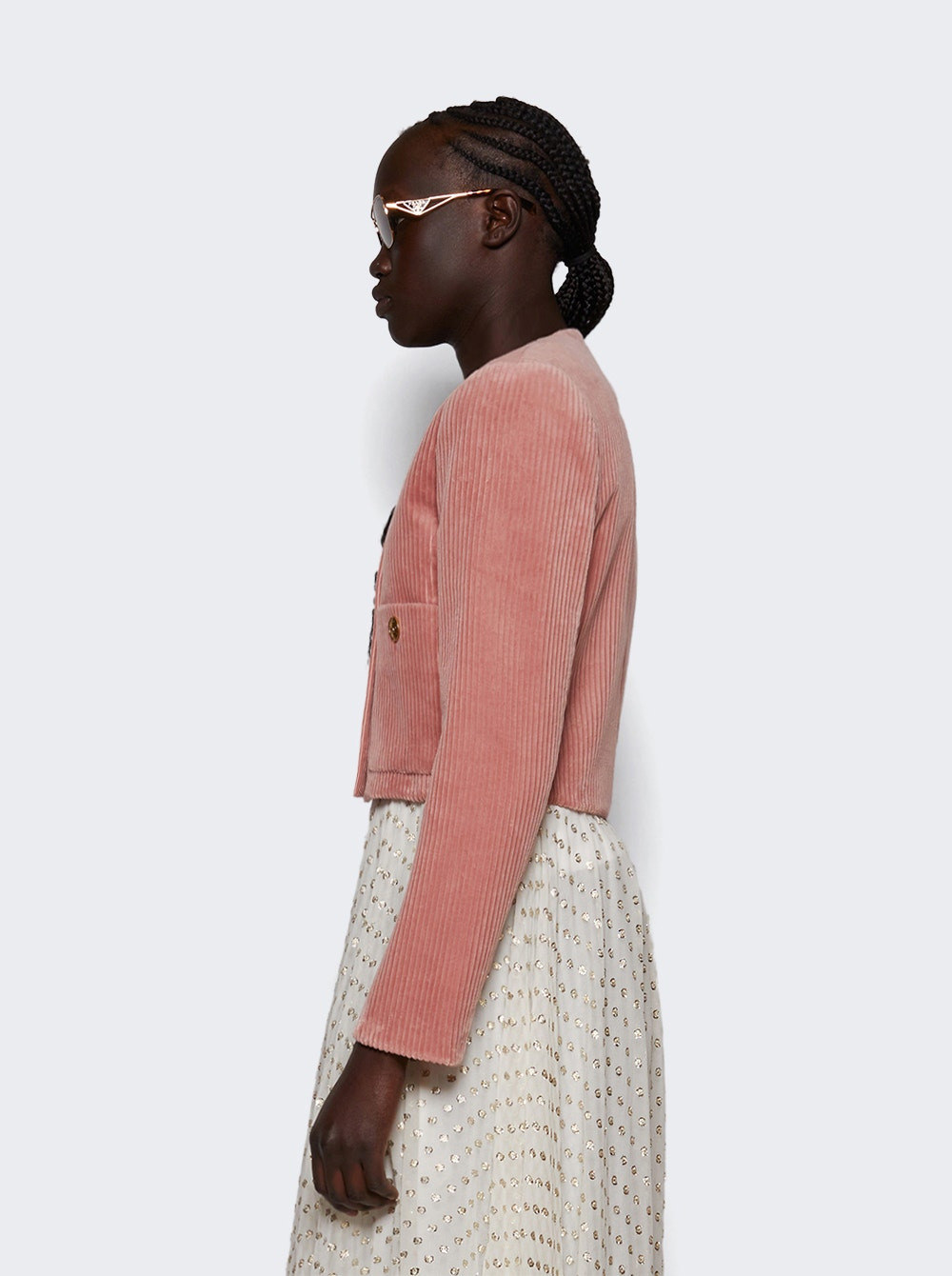 Boxy Fit Jacket Wild Pink - 3