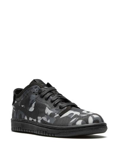 Nike x Comme des Garçons Monogram Dunk Low sneakers outlook