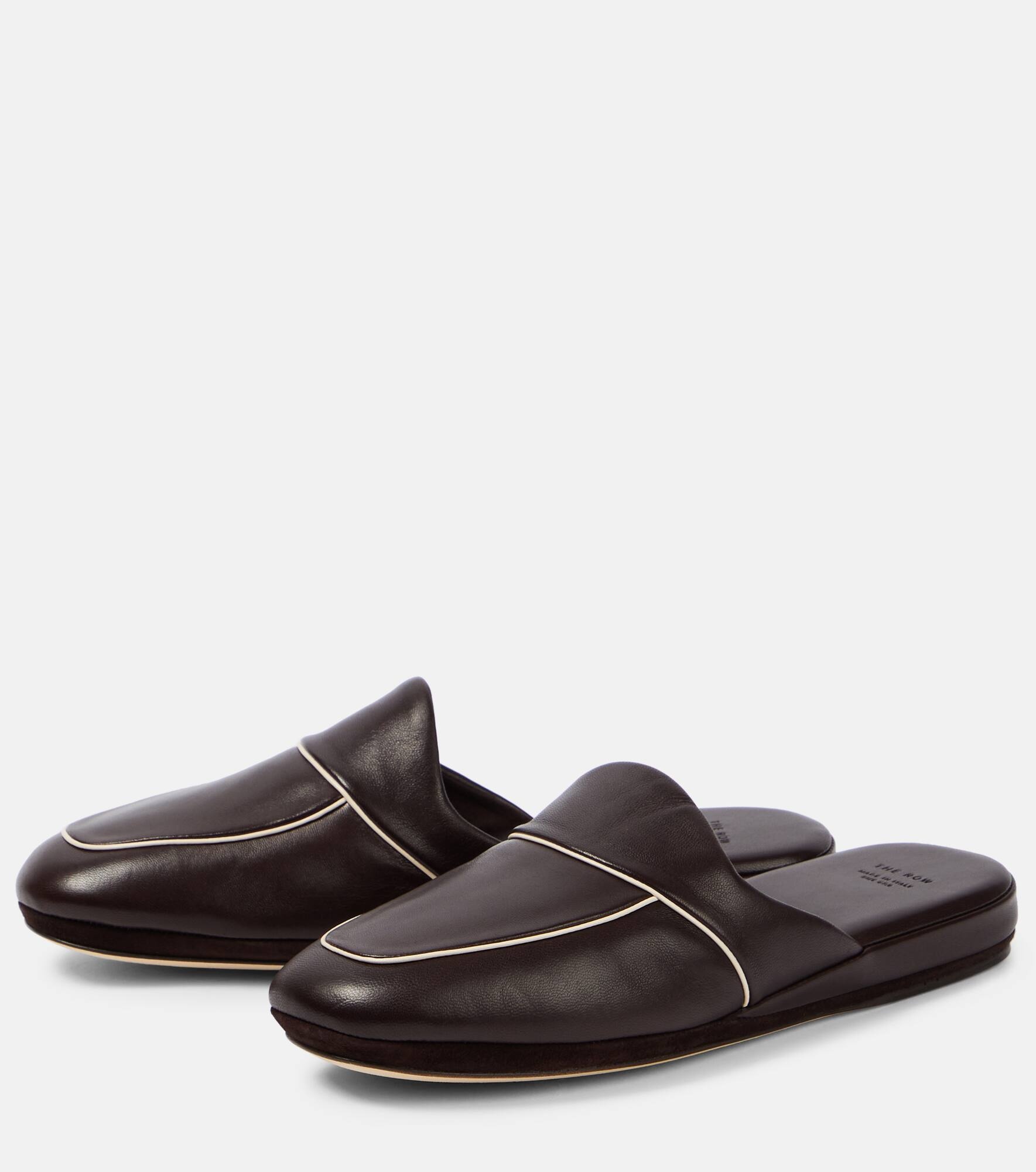 Beck leather mules - 5