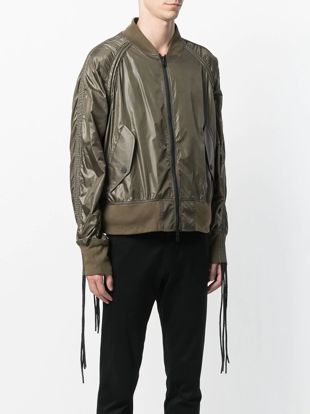 corded bomber jacket - 4