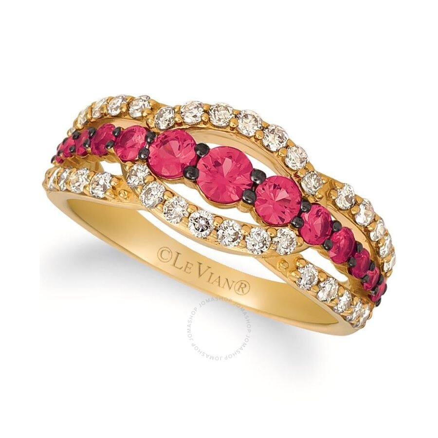 Le Vian - Le Vian Ladies Passion Ruby Collection Rings set in 14K Honey Gold - 1