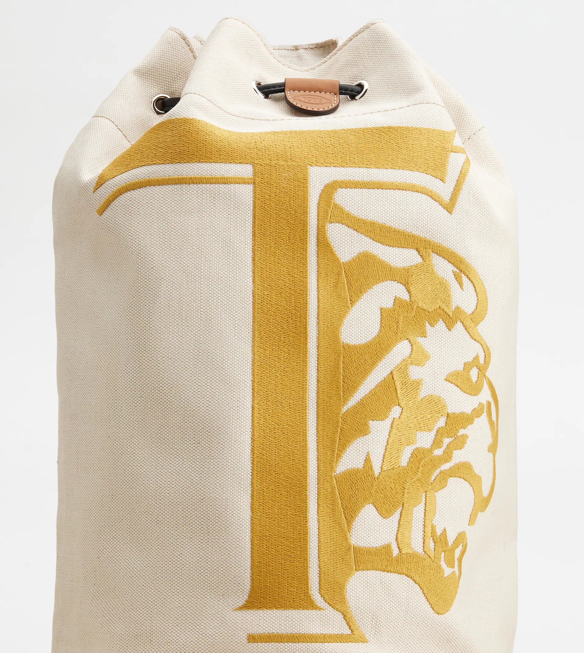 BAG IN CANVAS MEDIUM - BROWN, BEIGE - 5