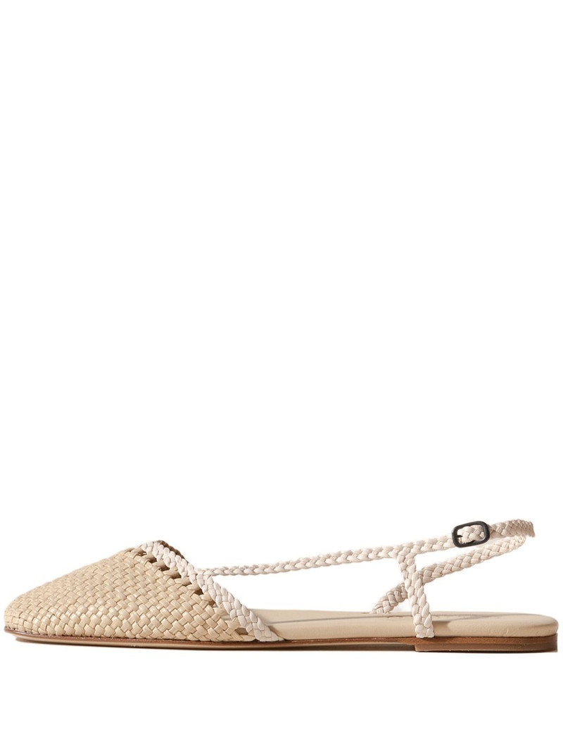 Rondaia woven flat sandals 1