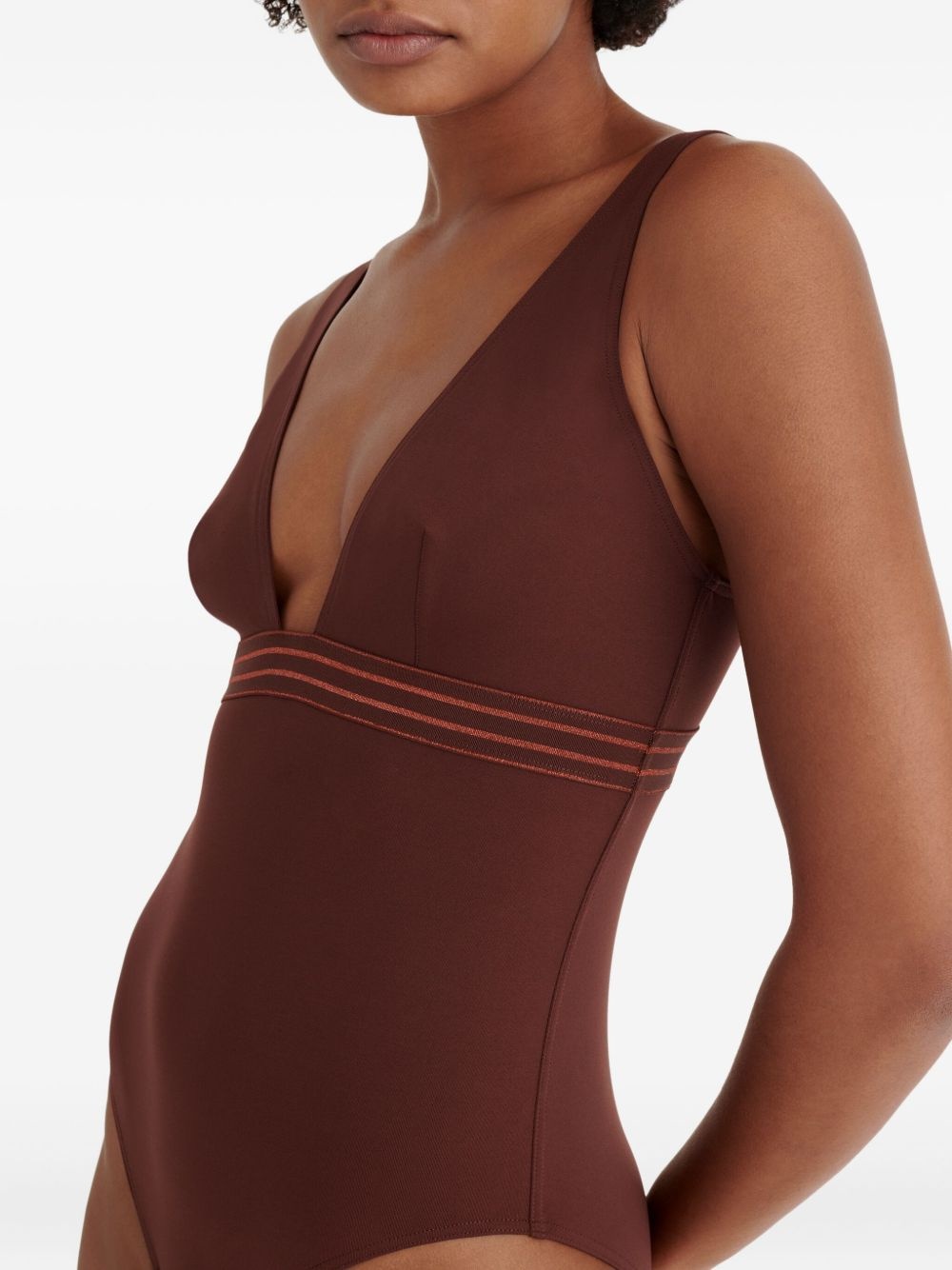 Sillage plunge-neck swimsuit - 5