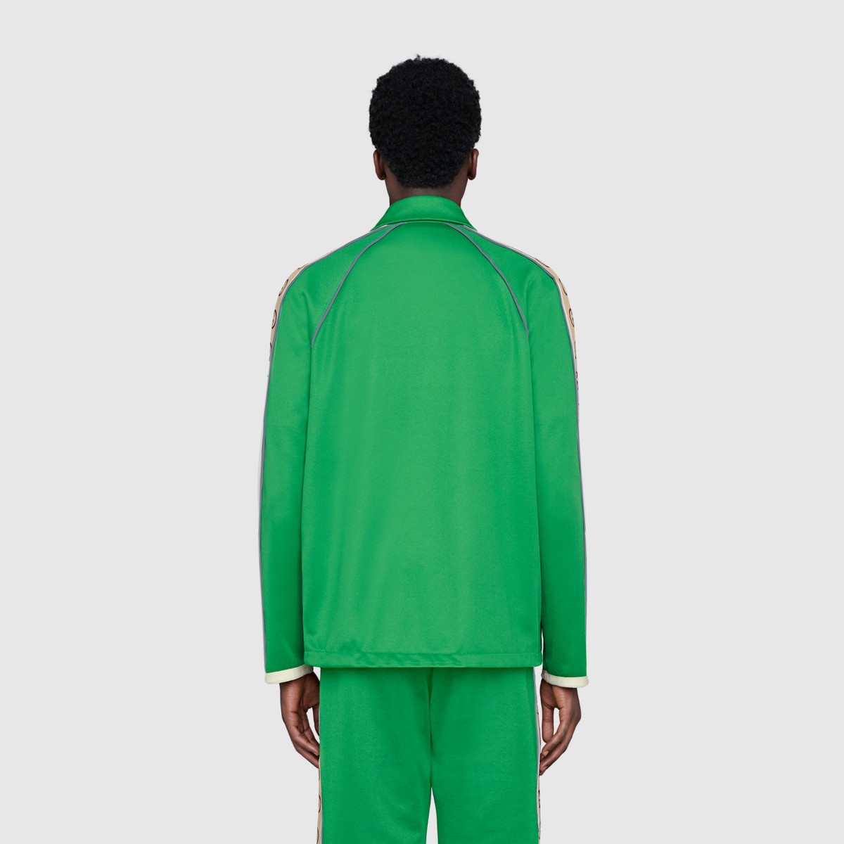 Oversize technical jersey jacket - 4