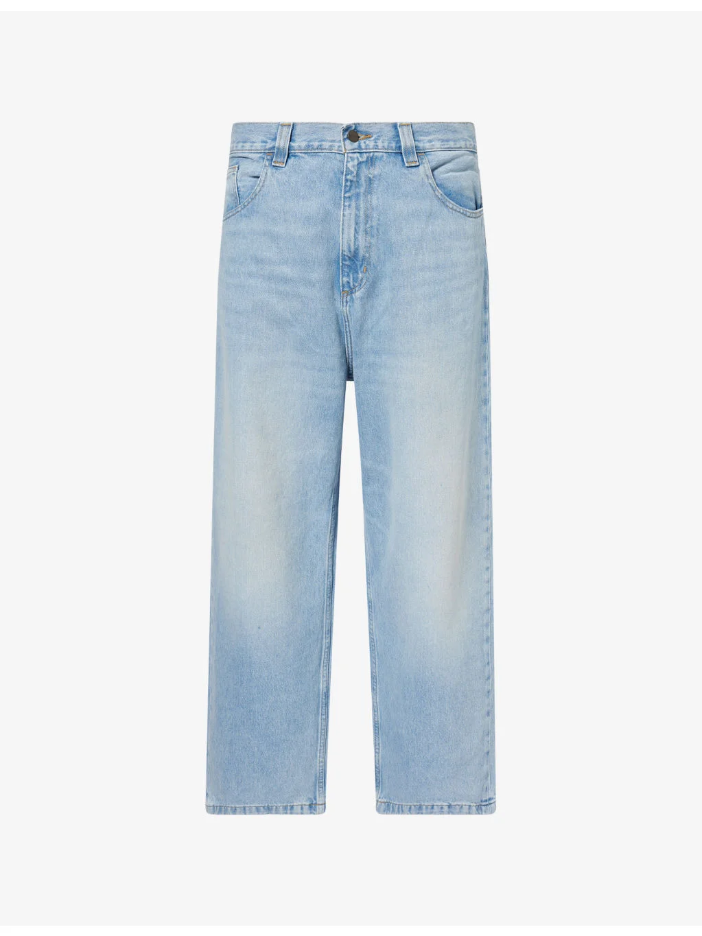 Brandon Straight-Leg Cotton Denim Jeans - 1