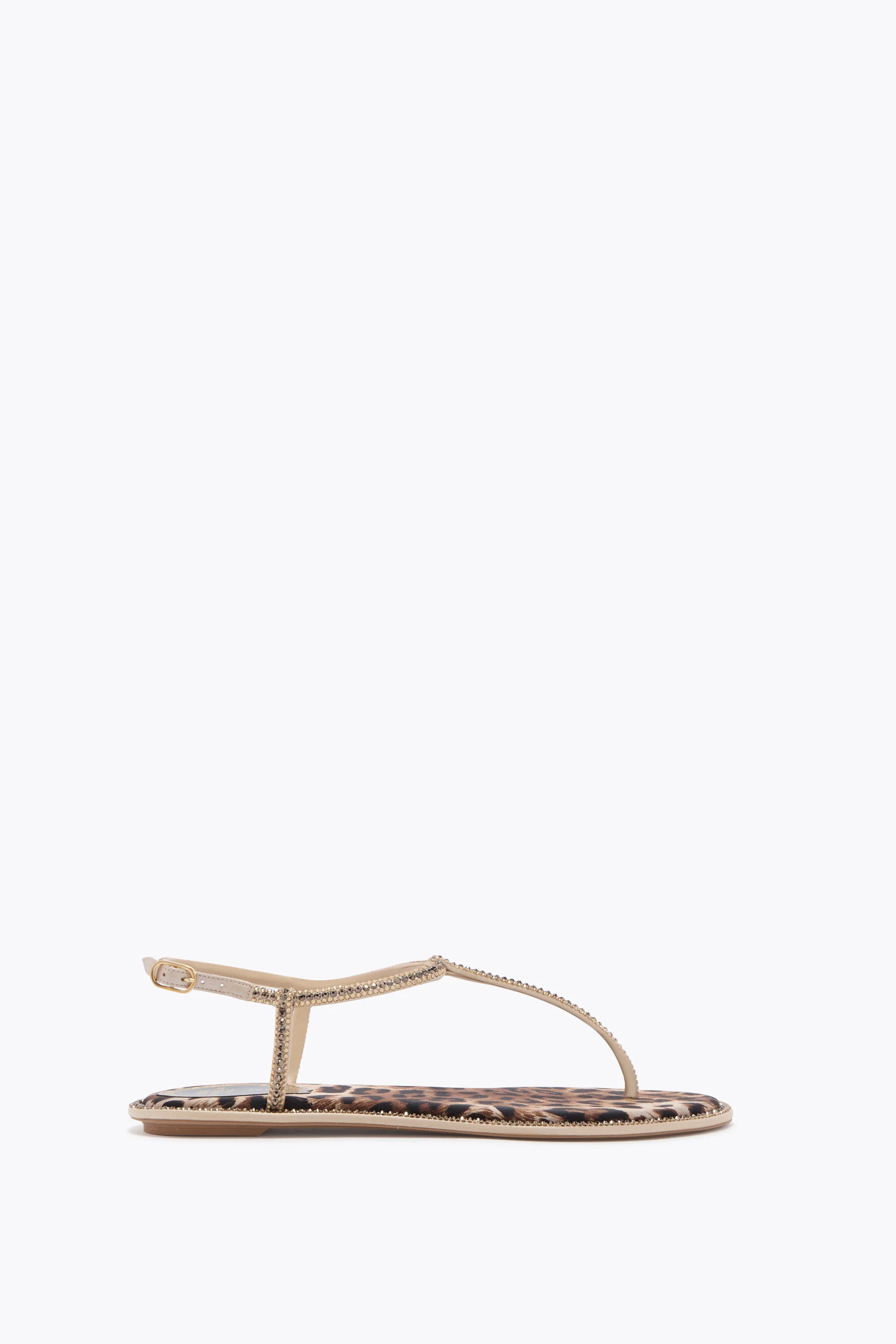 DIANA ANIMALIER SANDAL WITH CRYSTALS 10 - 1