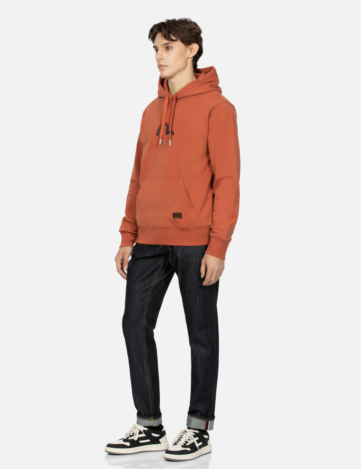 SEAGULL PRINT HOODED SWEATSHIRT - 3