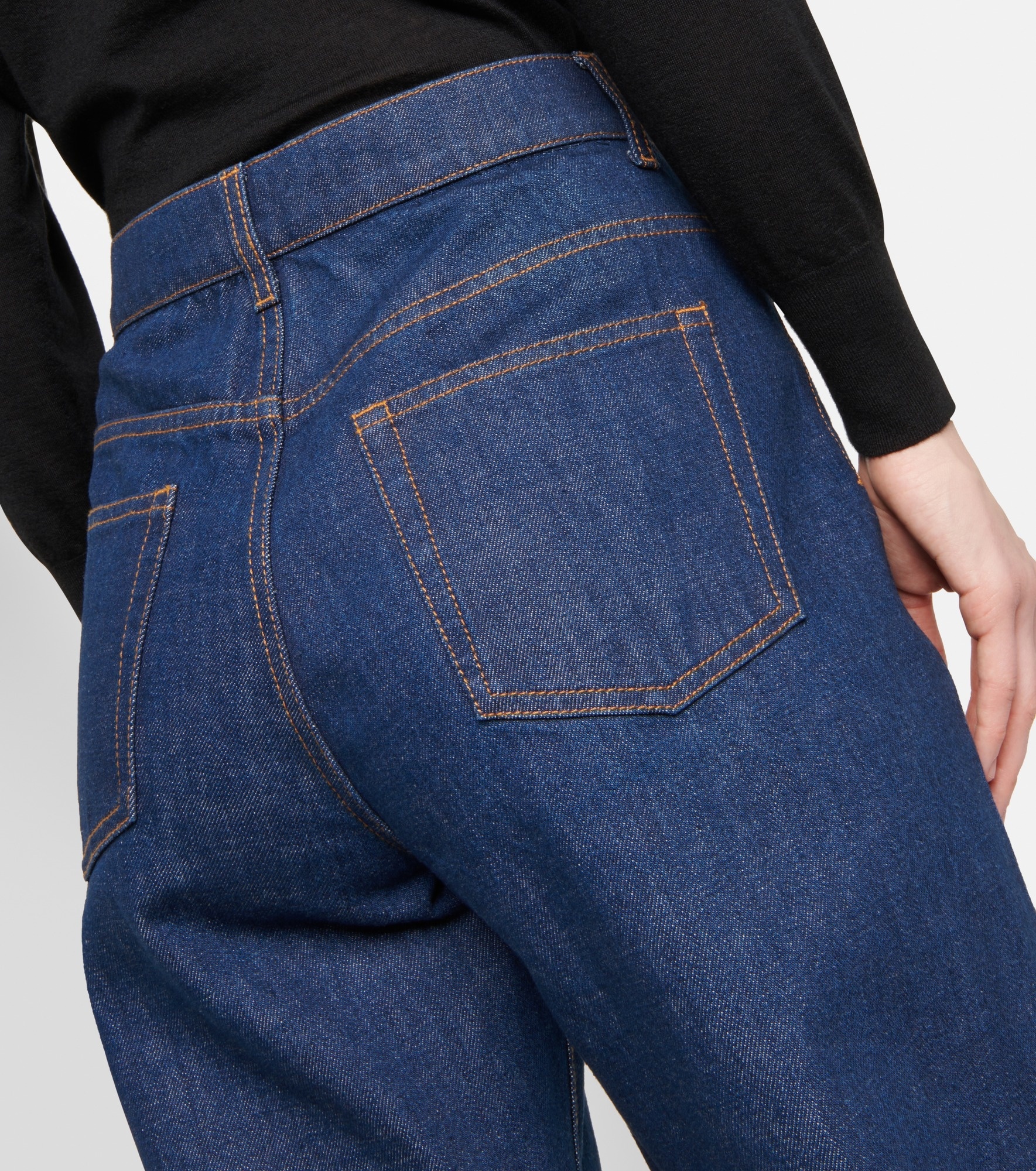 Borjis high-rise straight jeans - 6