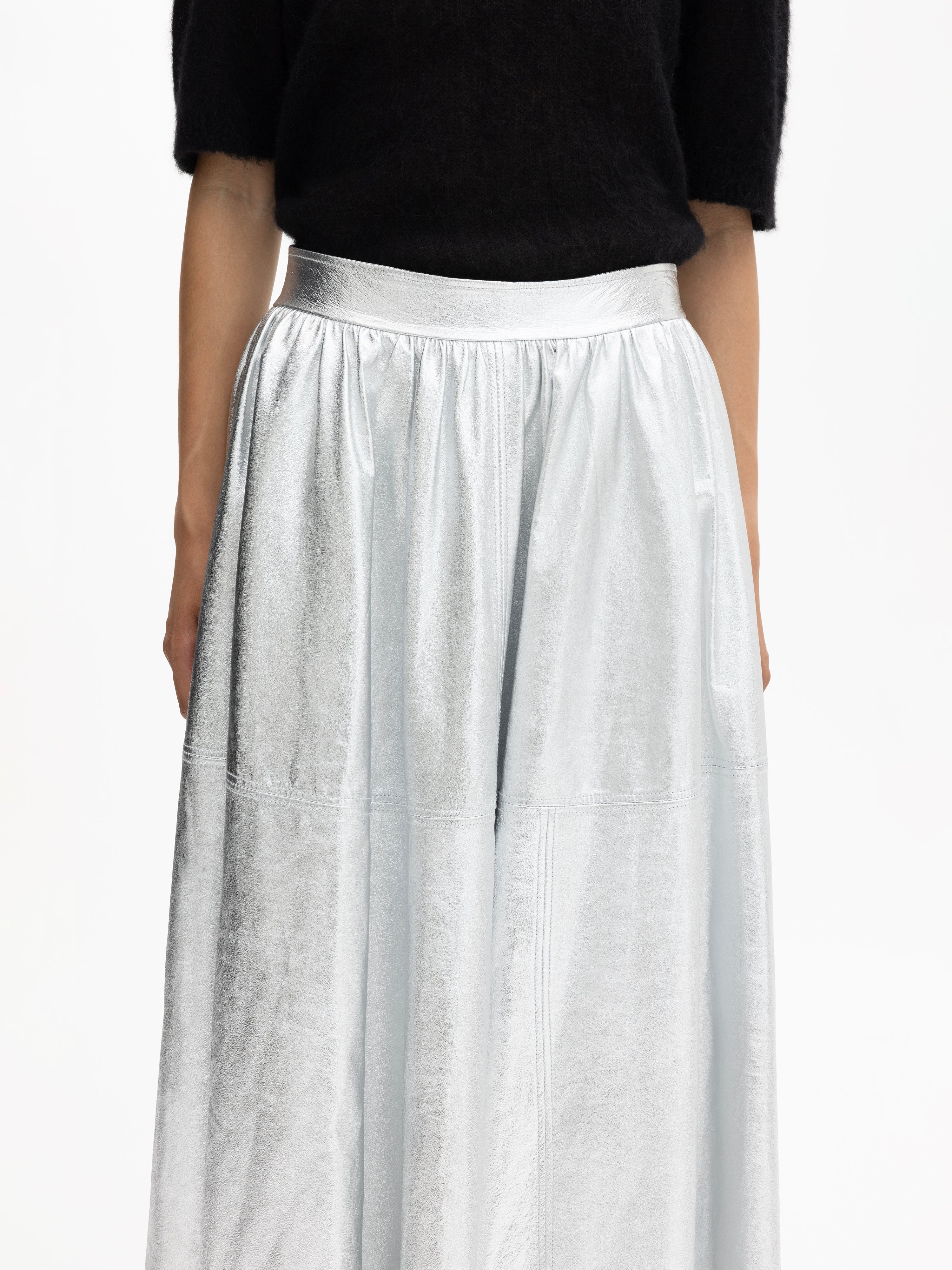Leather skirt - 4