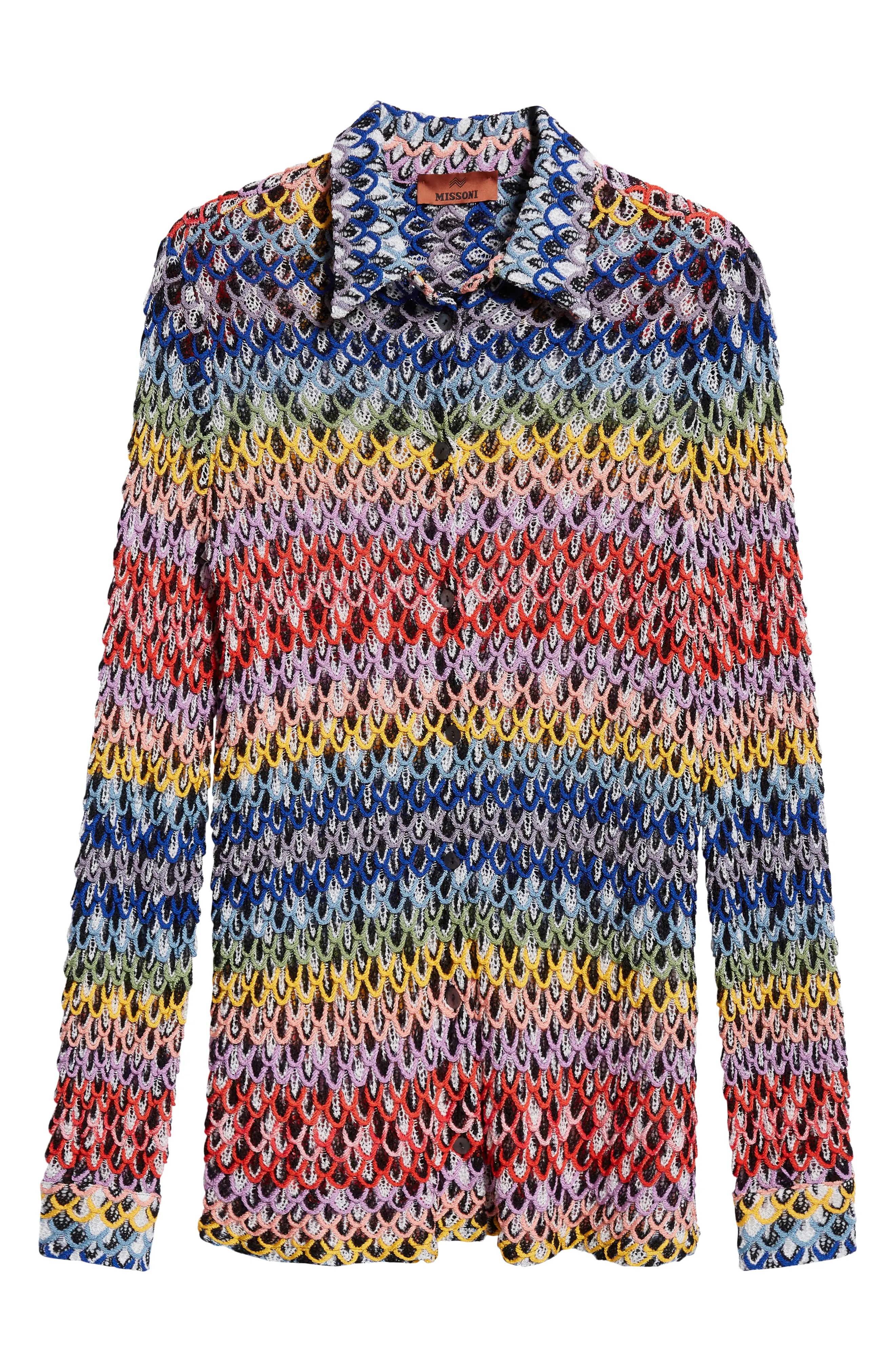 Colorful Loop Knit Shirt - 6