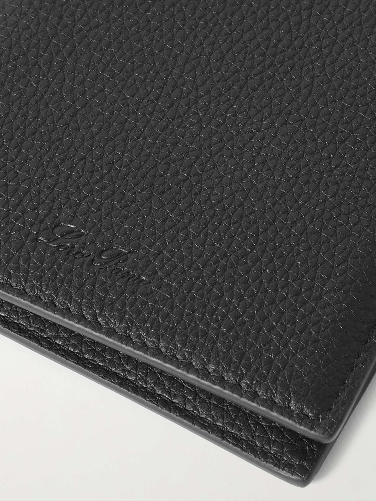 Logo-Debossed Full-Grain Leather Billfold Wallet - 4