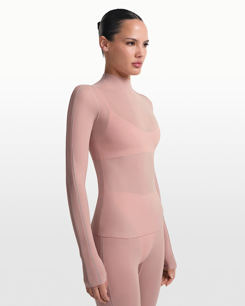NikeSKIMS Weightless Layers Women's Mock-Neck Long-Sleeve Top 3