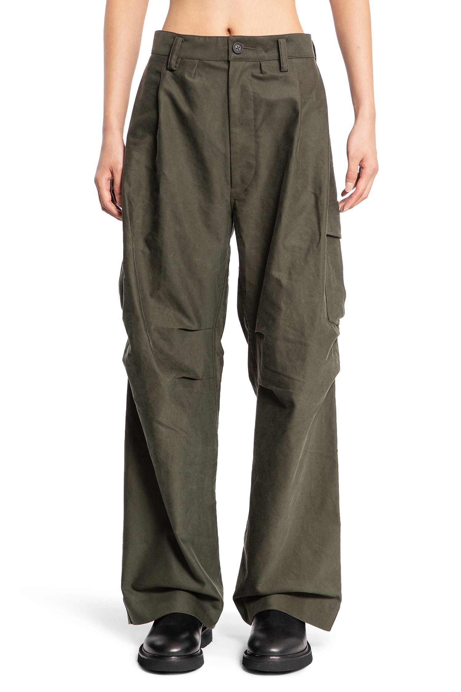 SALSATION crotch pants ダークグリーン　Mサイズ Drop Crotch Pants – Salsation Limited