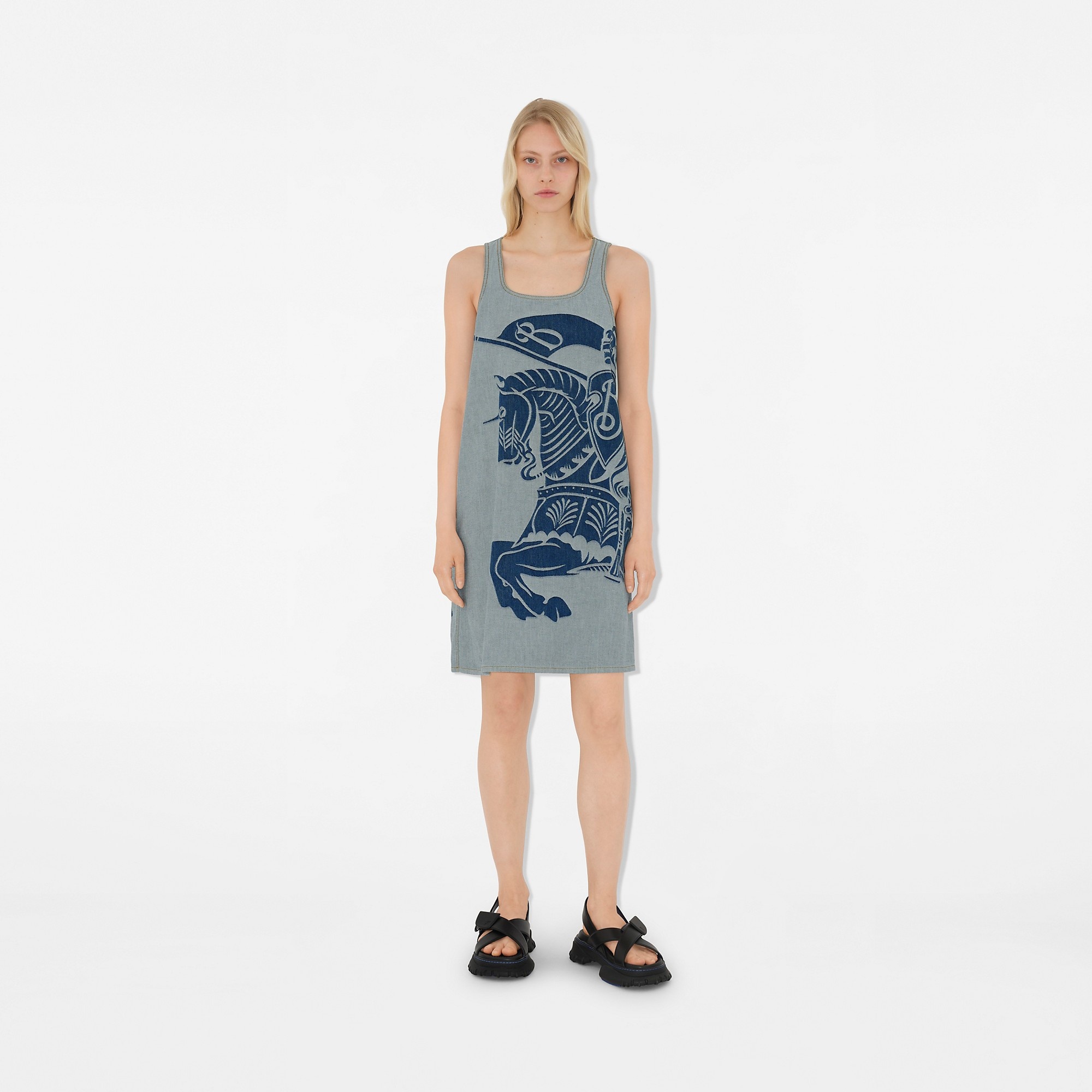 Burberry denim hotsell dress