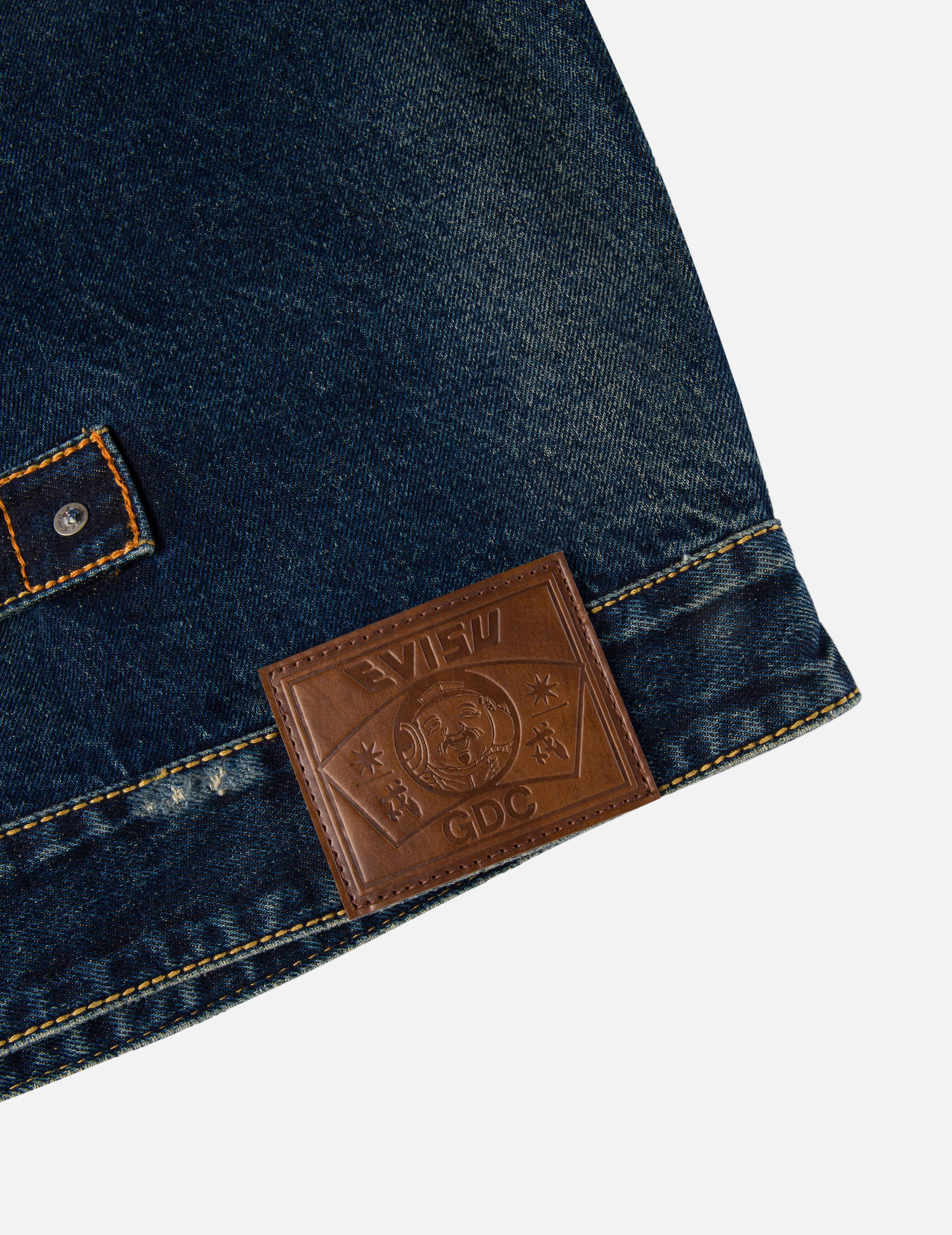 EVISU X GDC Washed Relax Fit Denim Jacket - 14