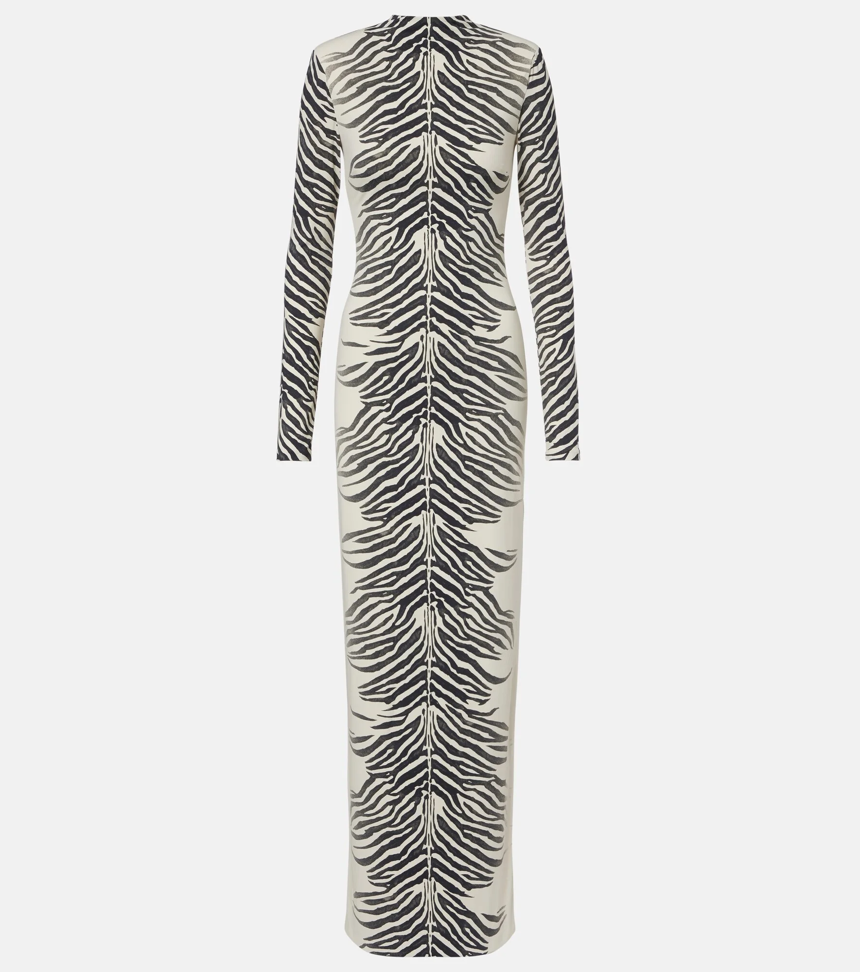 Kari zebra-print maxi dress - 1