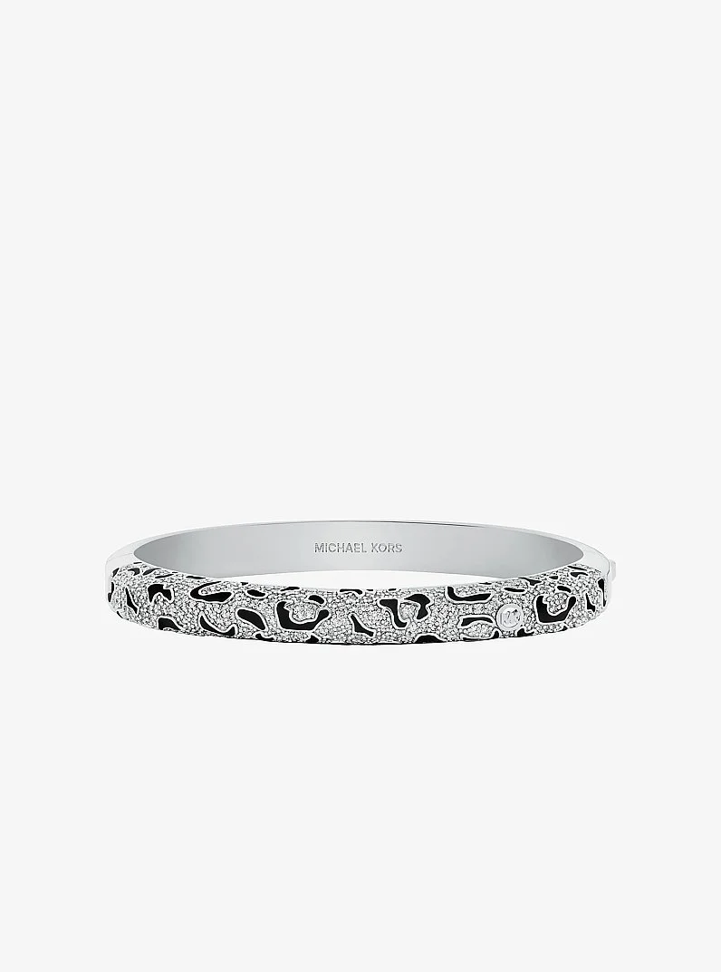 Pavé Leopard Bangle - 1