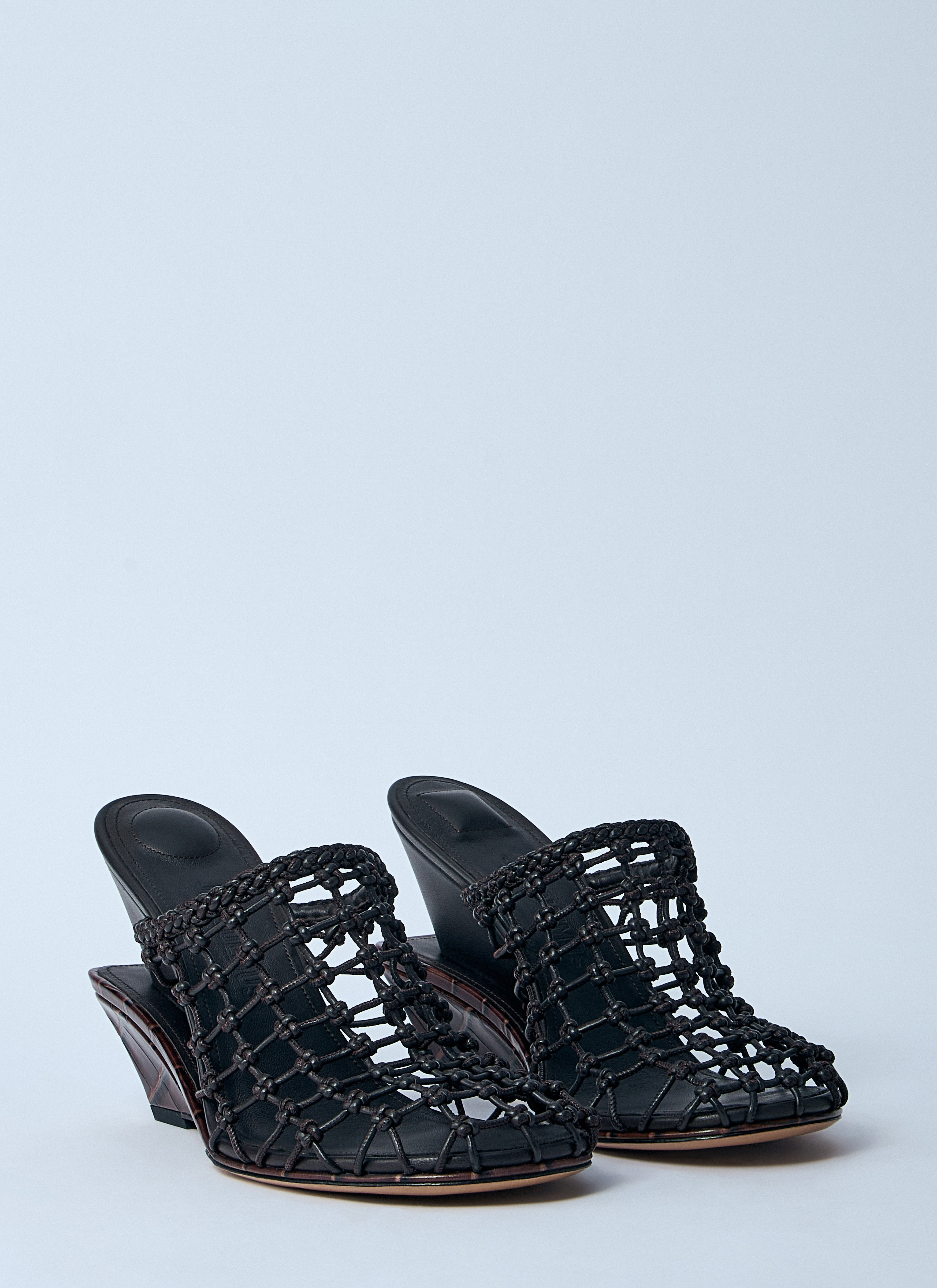 Jacquemus Women Les Doubles Tressées Wedge Sandals - 2