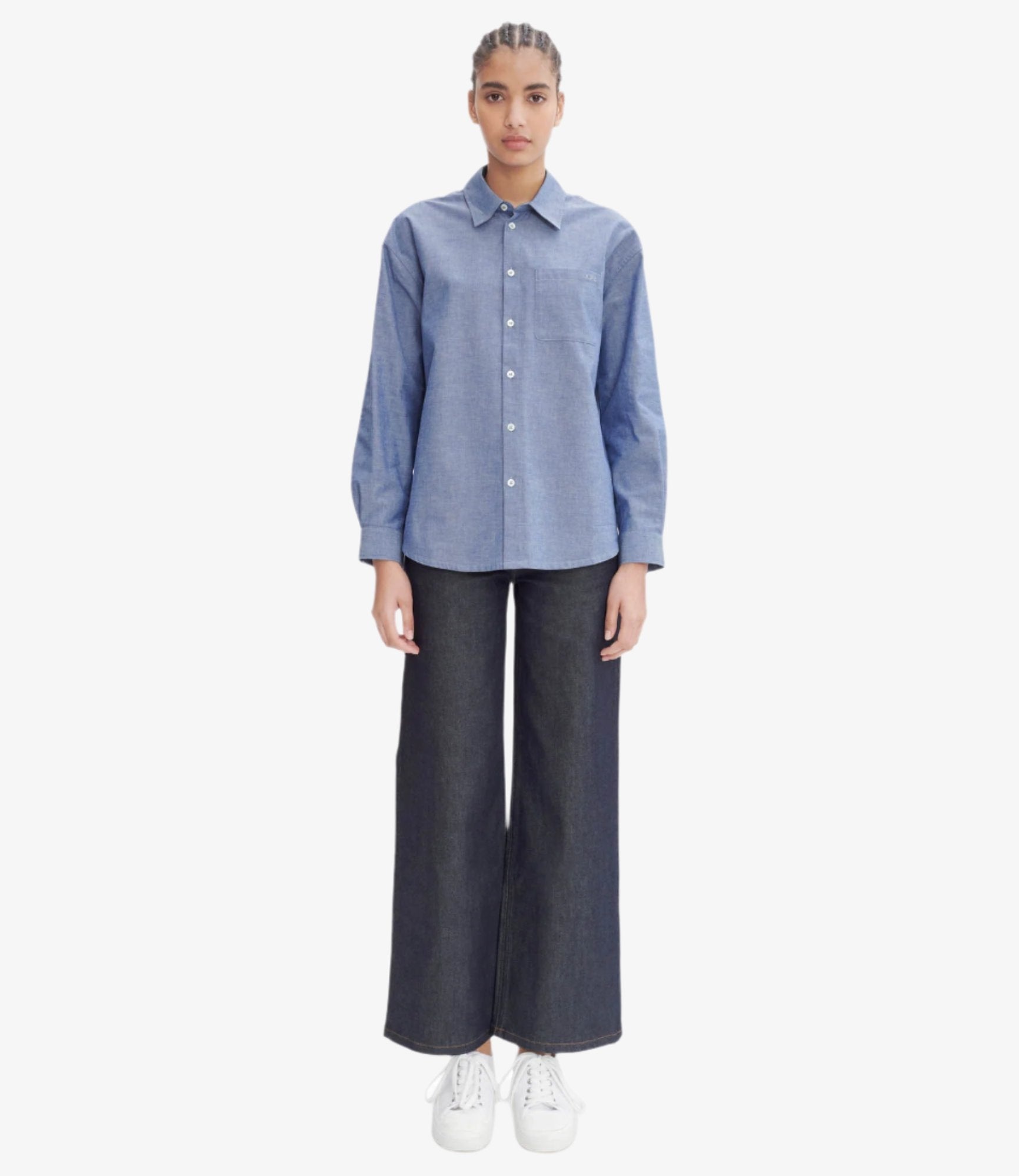 EMBROIDERED BOYFRIEND SHIRT - 3