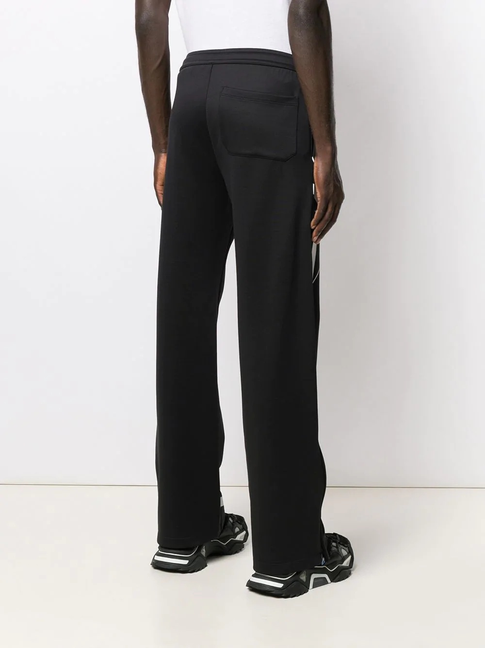 VLTN MACROGRID print track pants - 4