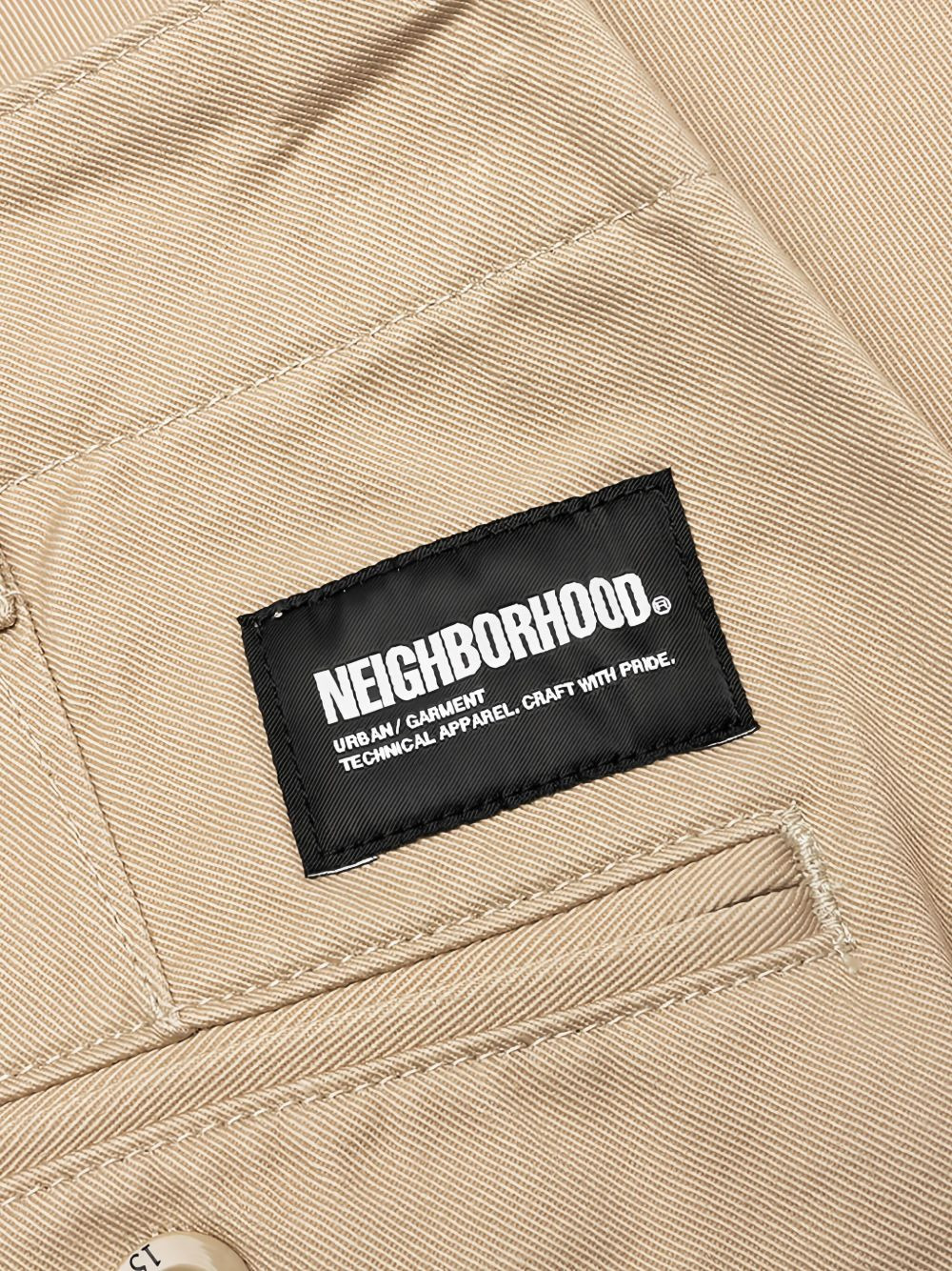 button-fly twill chinos - 3