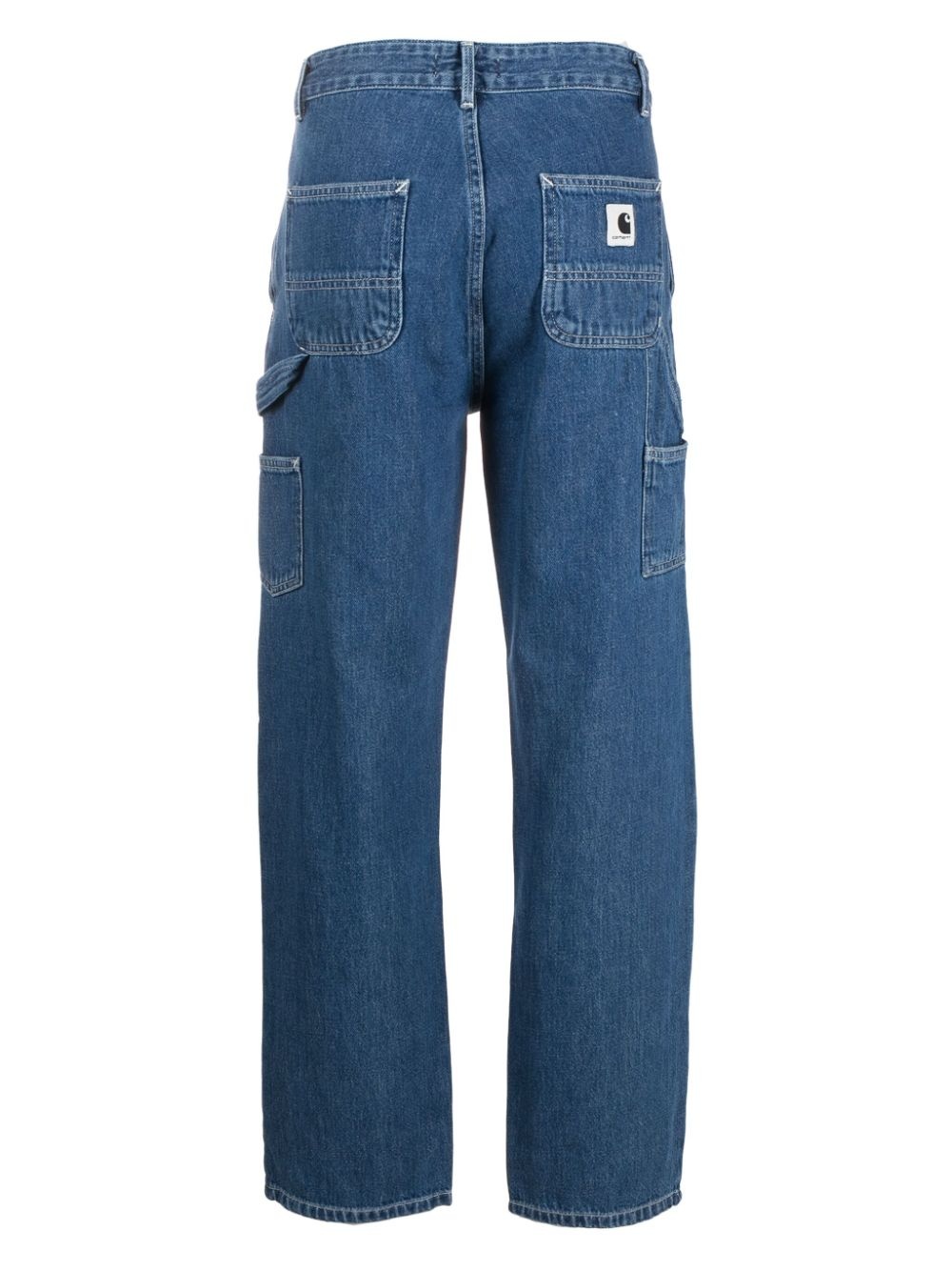 mid-rise straight-leg jeans - 2