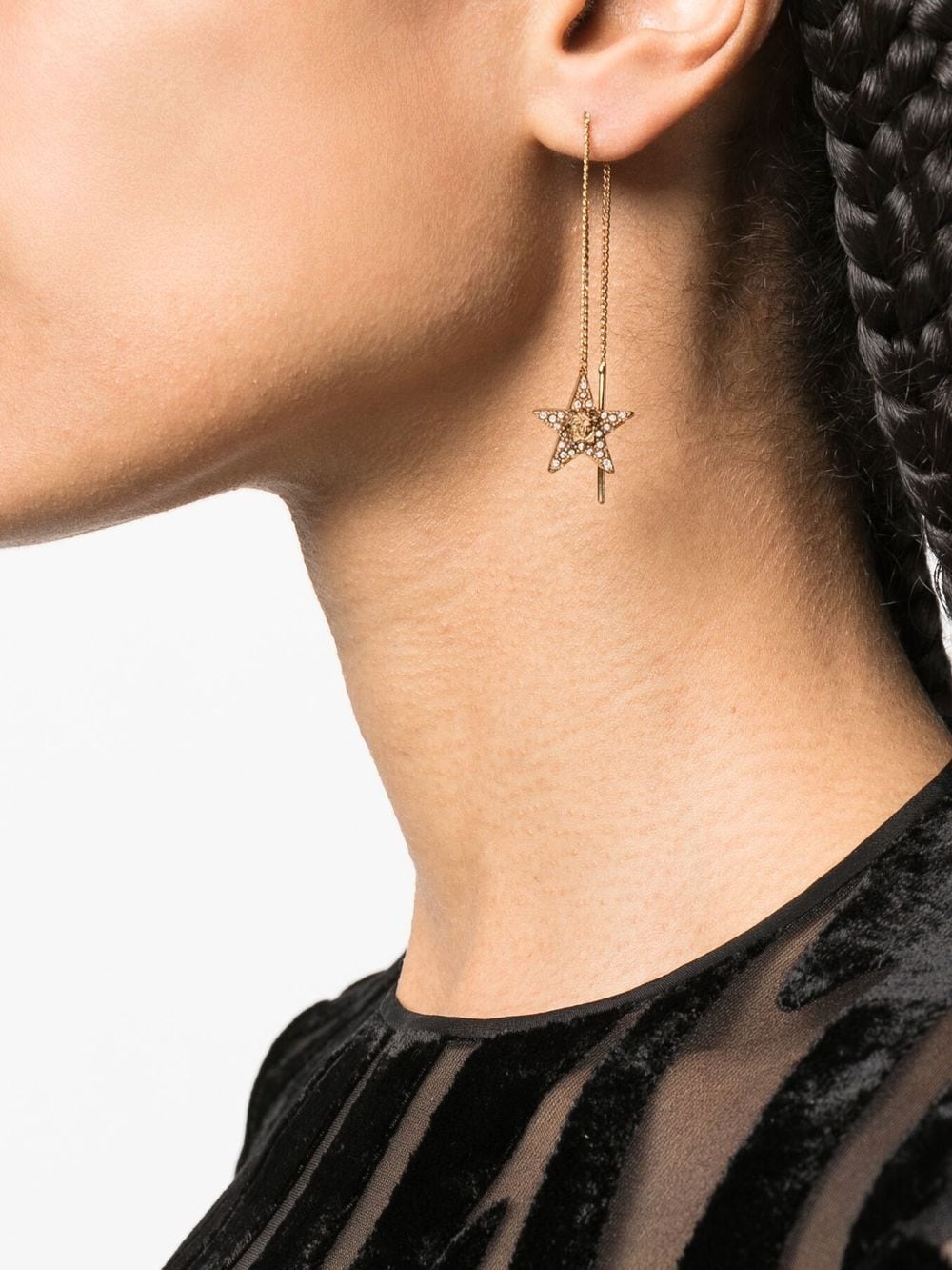 Medusa charm earrings - 2