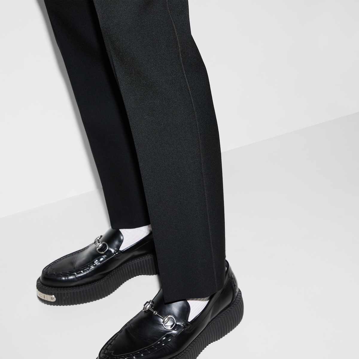 Grain de poudre wool tuxedo - 6