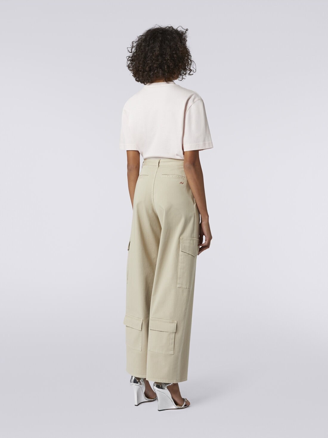 Cotton cargo trousers - 4