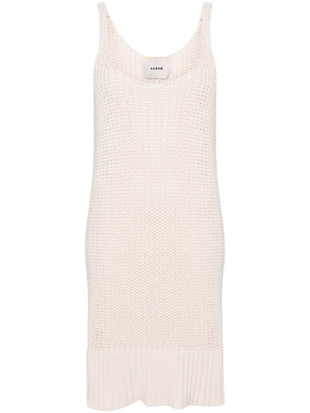 Murex chunky-knit mini dress - 1