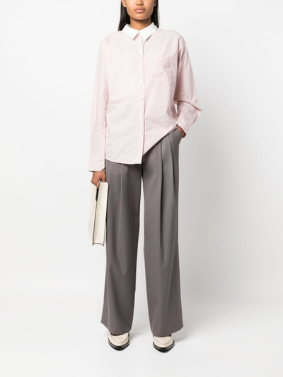 LOW CLASSIC pleated high-waist trousers outlook
