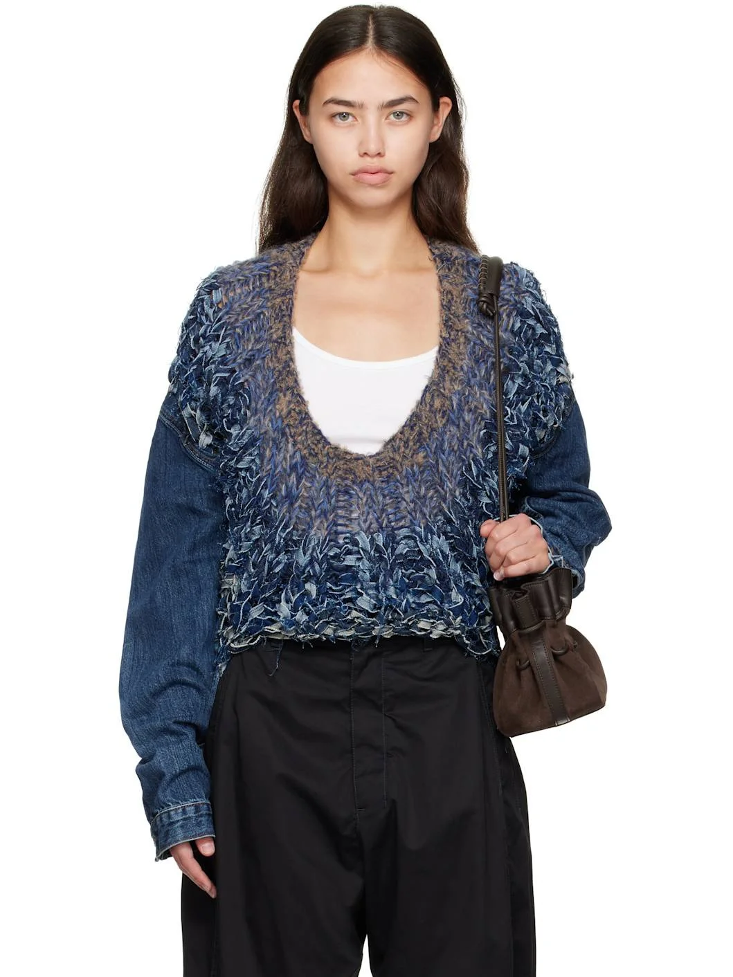 Navy Nº65 Jeanscirclejacket Denim Jacket - 1