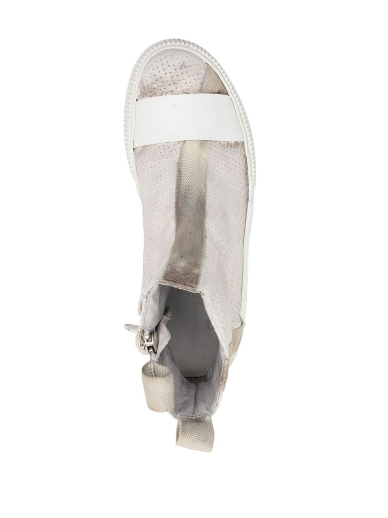 Bamba 5 distressed-effect sneakers 4