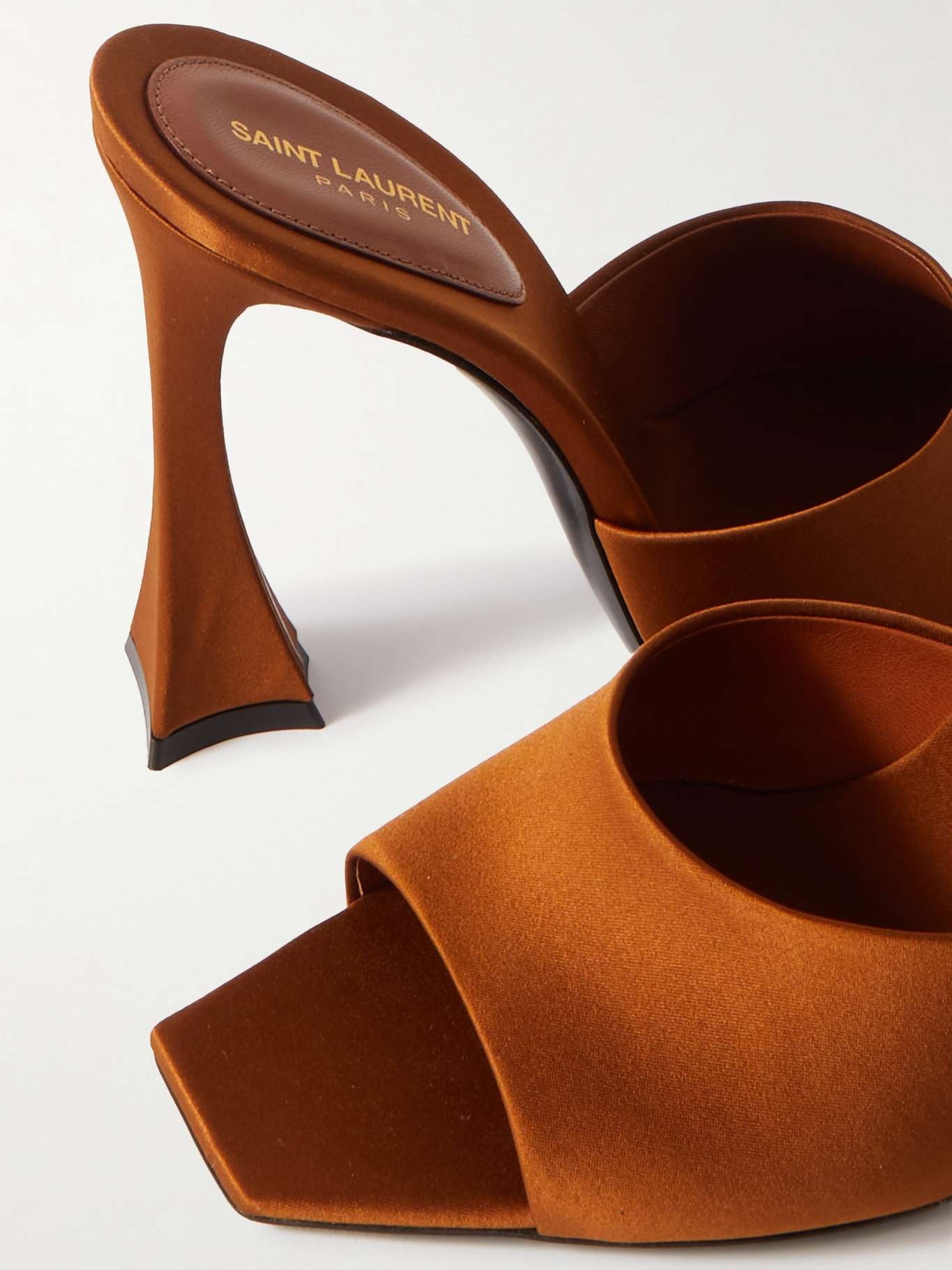 Hall satin mules - 4
