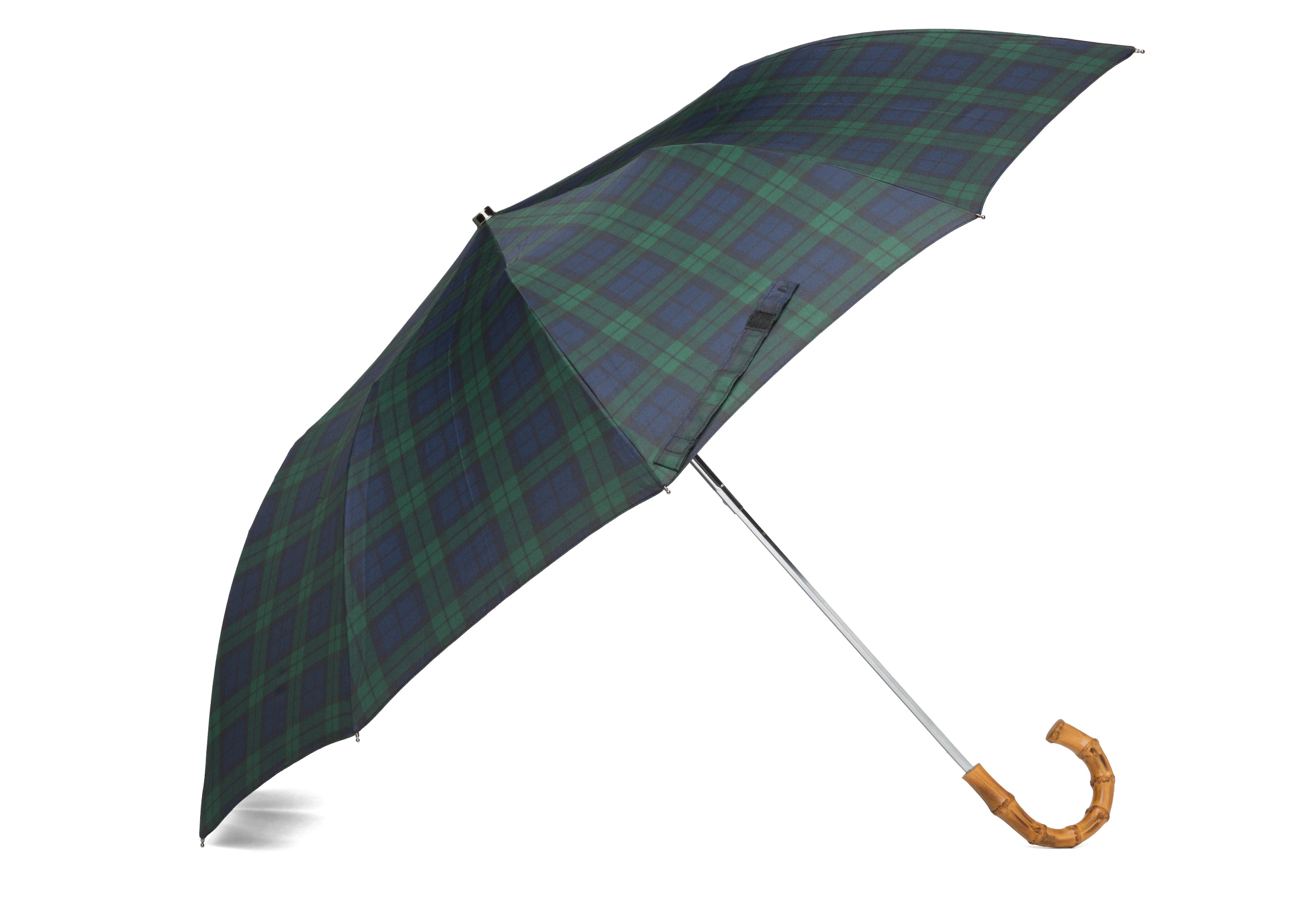 Telescopic umbrella
Tartan Whangee Handle Green - 2