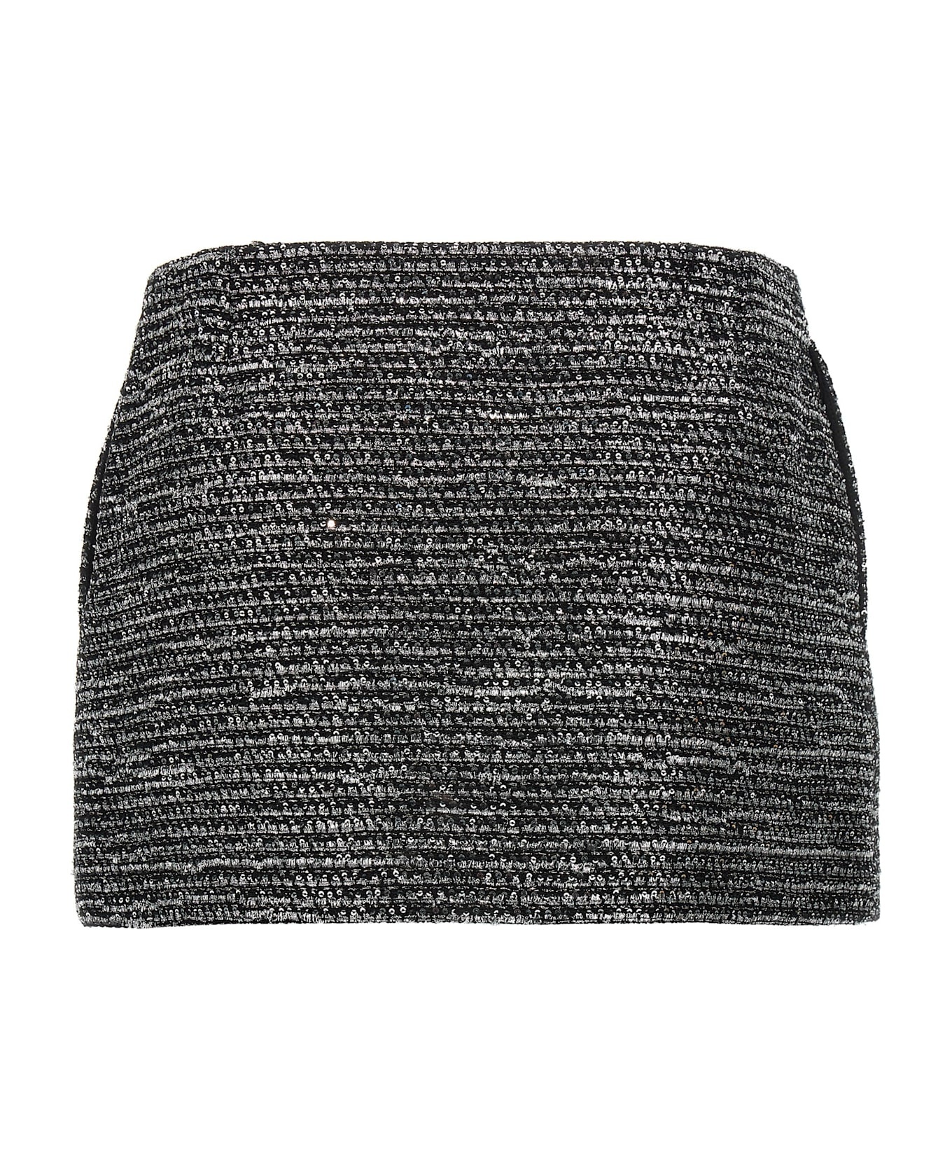 Lamé Tweed Skirt - 2