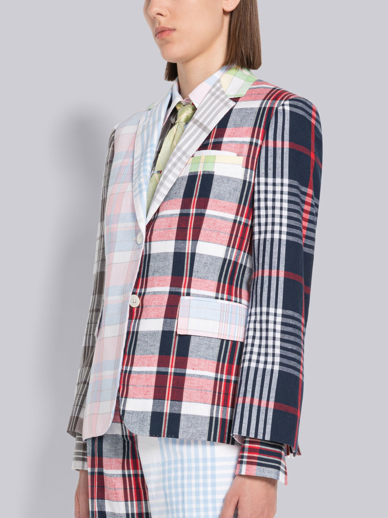 Thom Browne Fun-Mix Madras Classic Sport Coat outlook