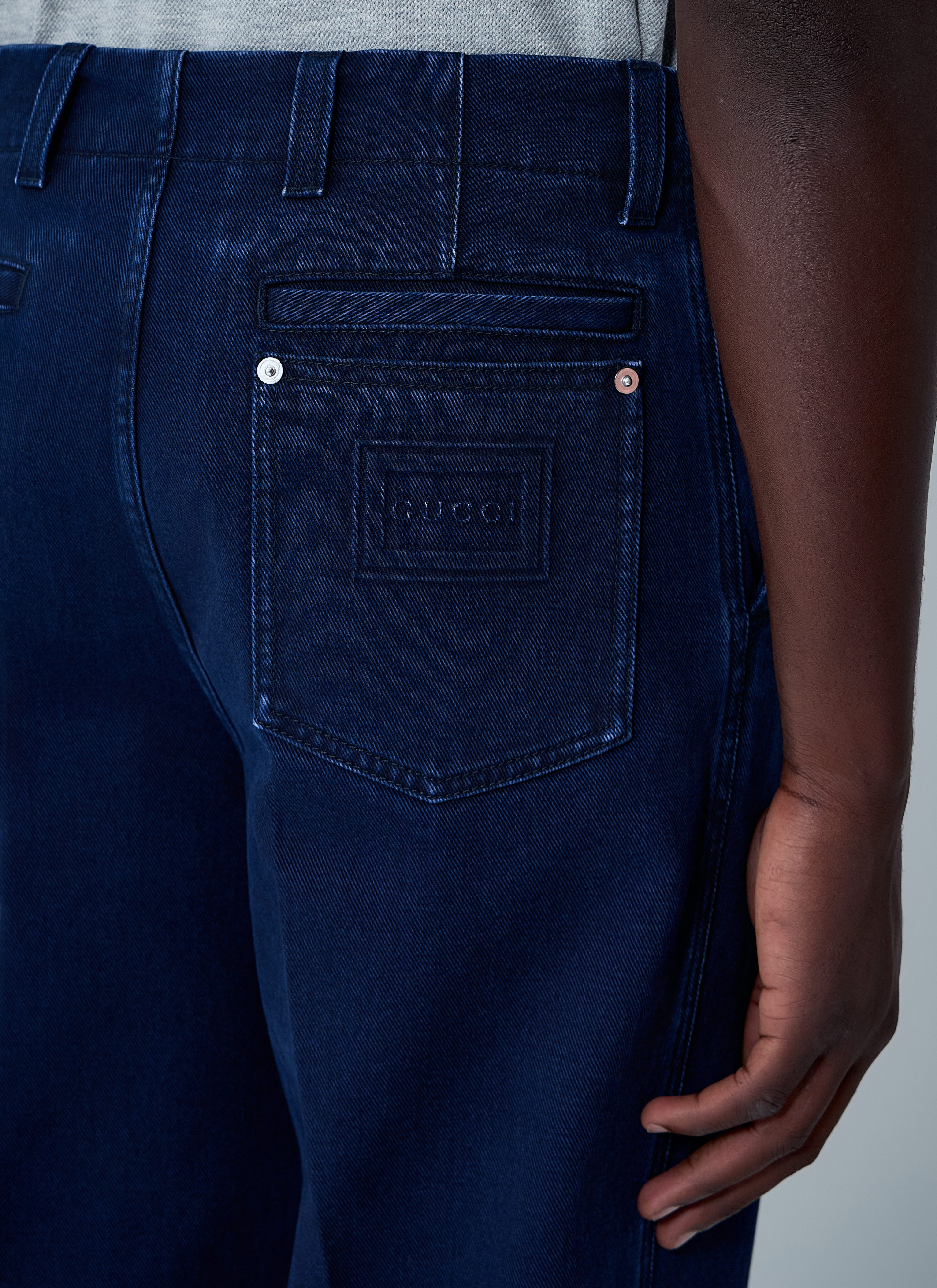 Gucci Men Five-Pocket Jeans - 6