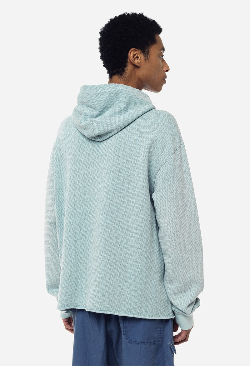 RAW EDGE JACQUARD PULLOVER 7