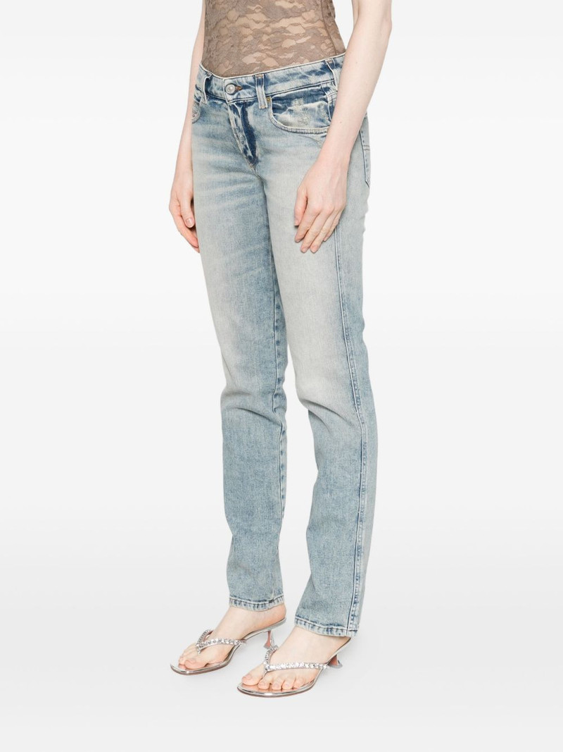 faded-wash cotton jeans 3