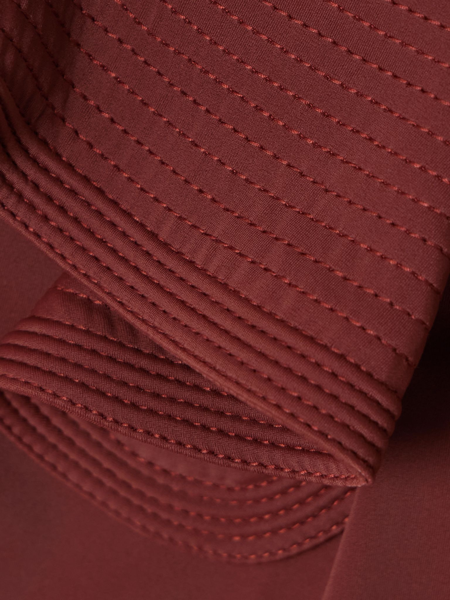 Boleros Y Voleros ruffled swimsuit Burgundy - 4