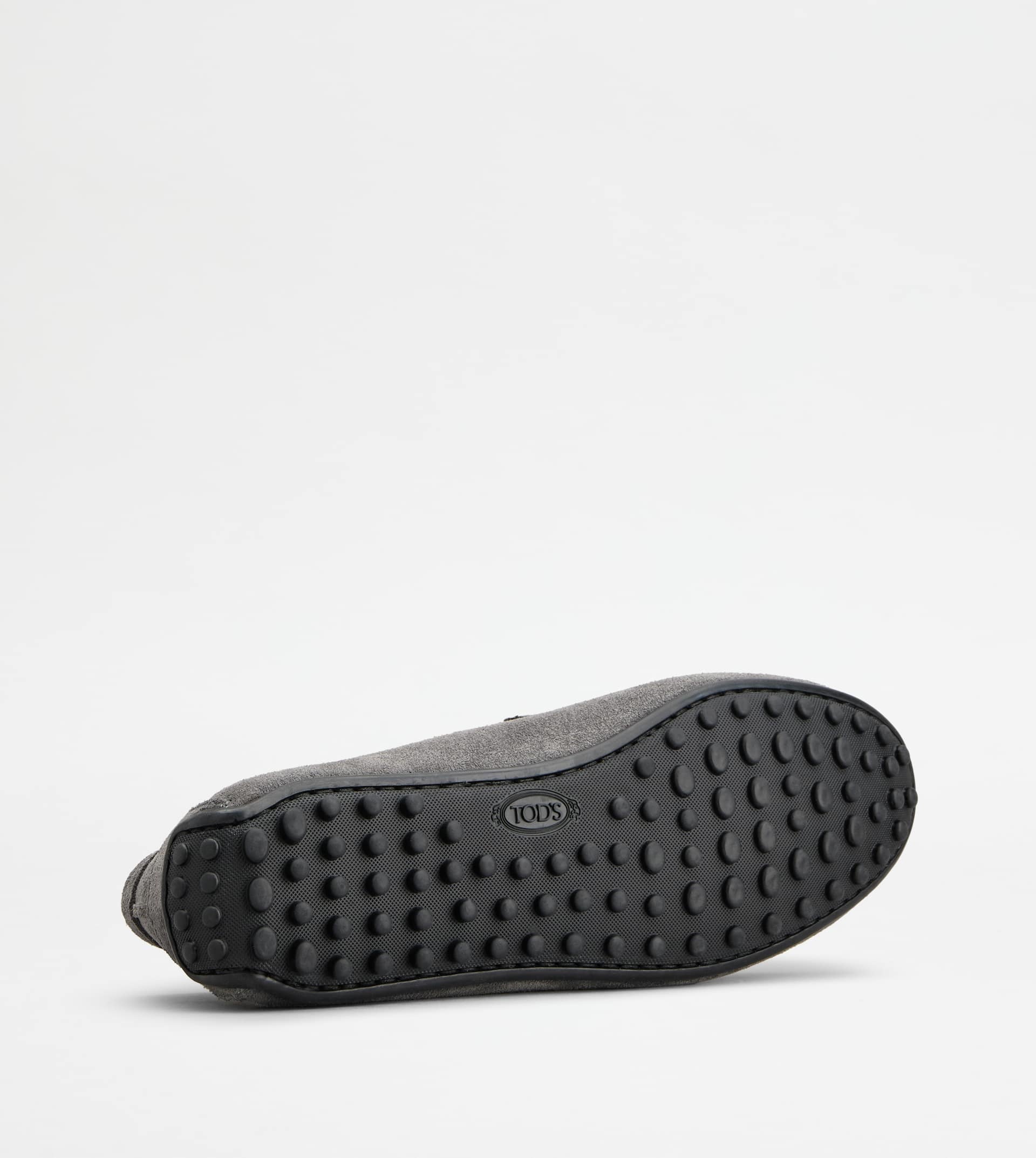 CITY GOMMINO DRIVING SHOES IN SUEDE - GREY - 4