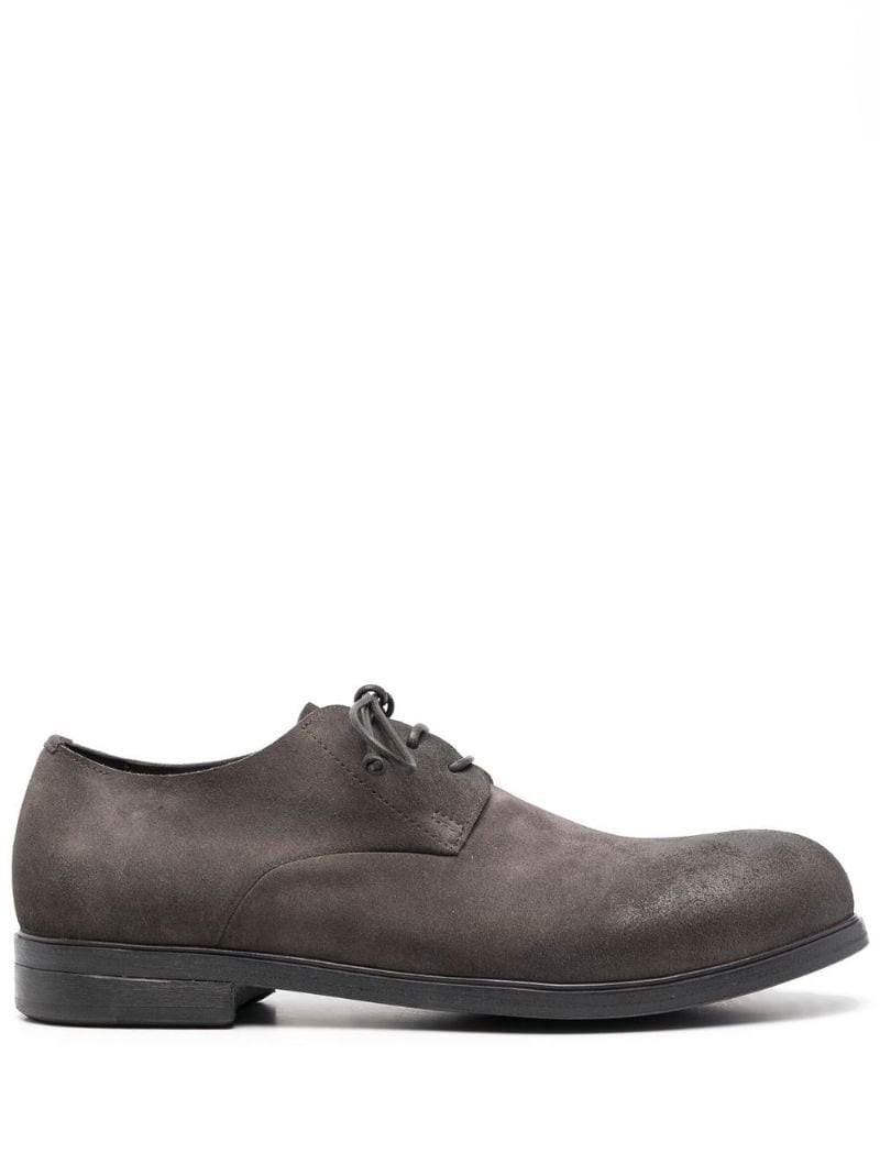 calf-leather derby shoes - 1