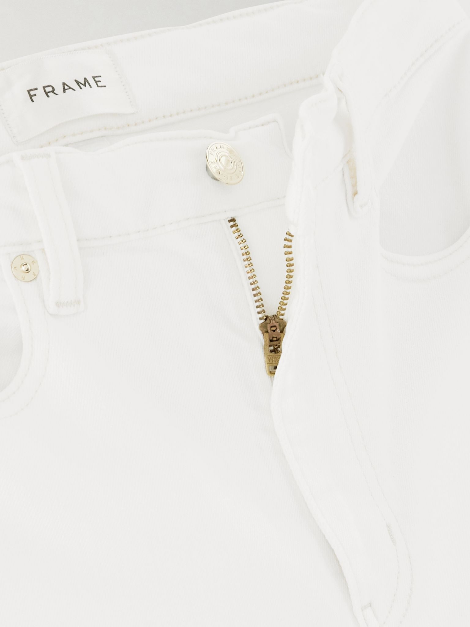 The Pencil cropped high-rise slim-leg jeans White - 5