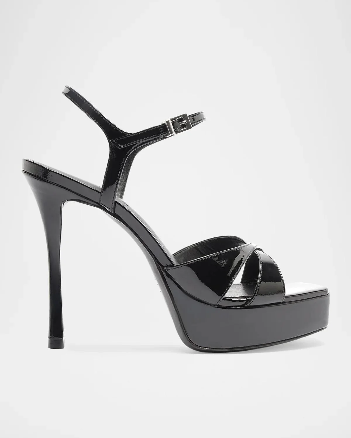 Maxine 120MM Patent Leather Platform Sandals - 1